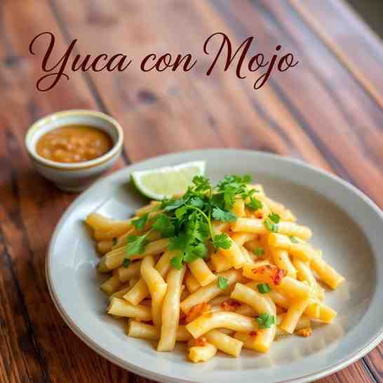 Yuca con Mojo - Onion Sauce Recipe